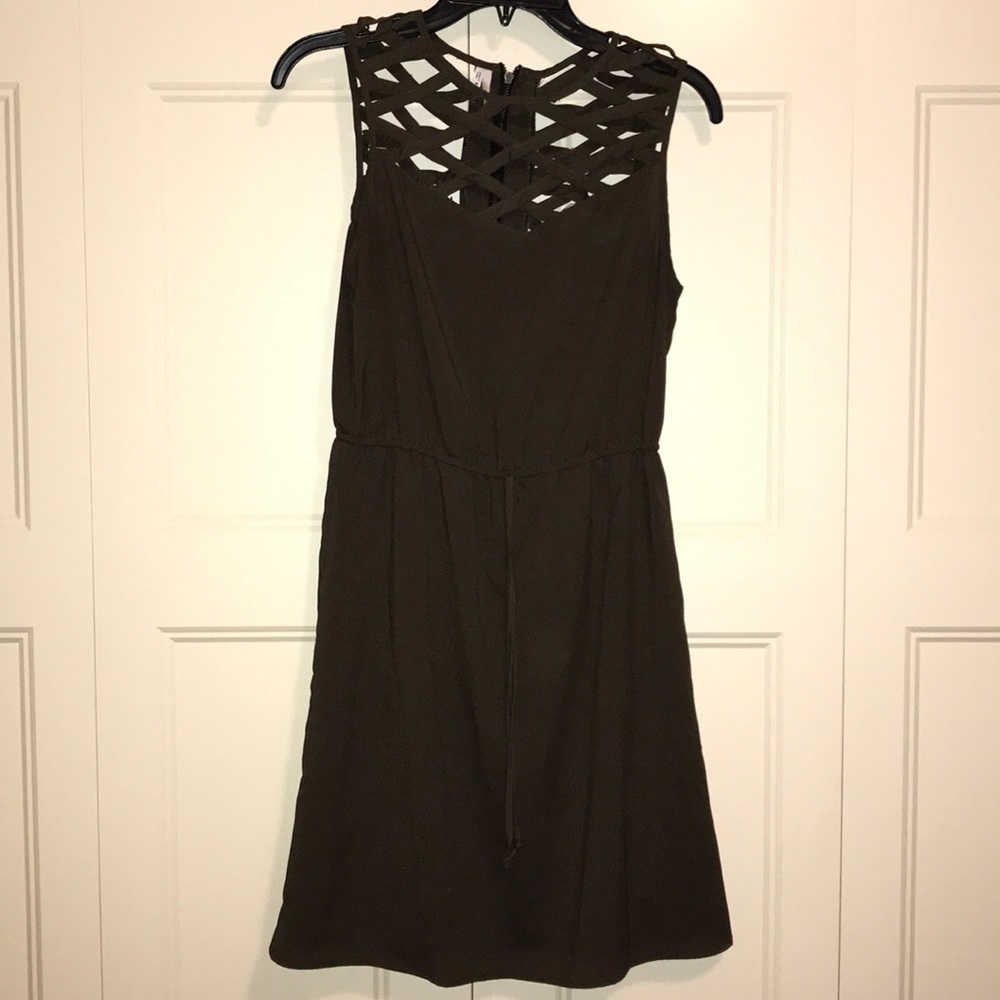 Army green sundress